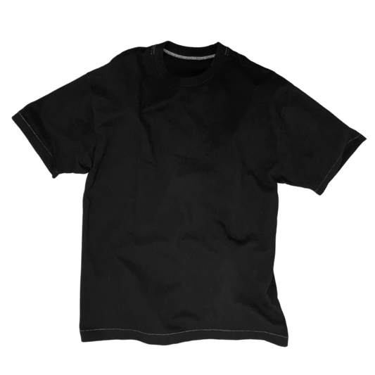 日本製丸胴Tシャツ 京黒紋付染