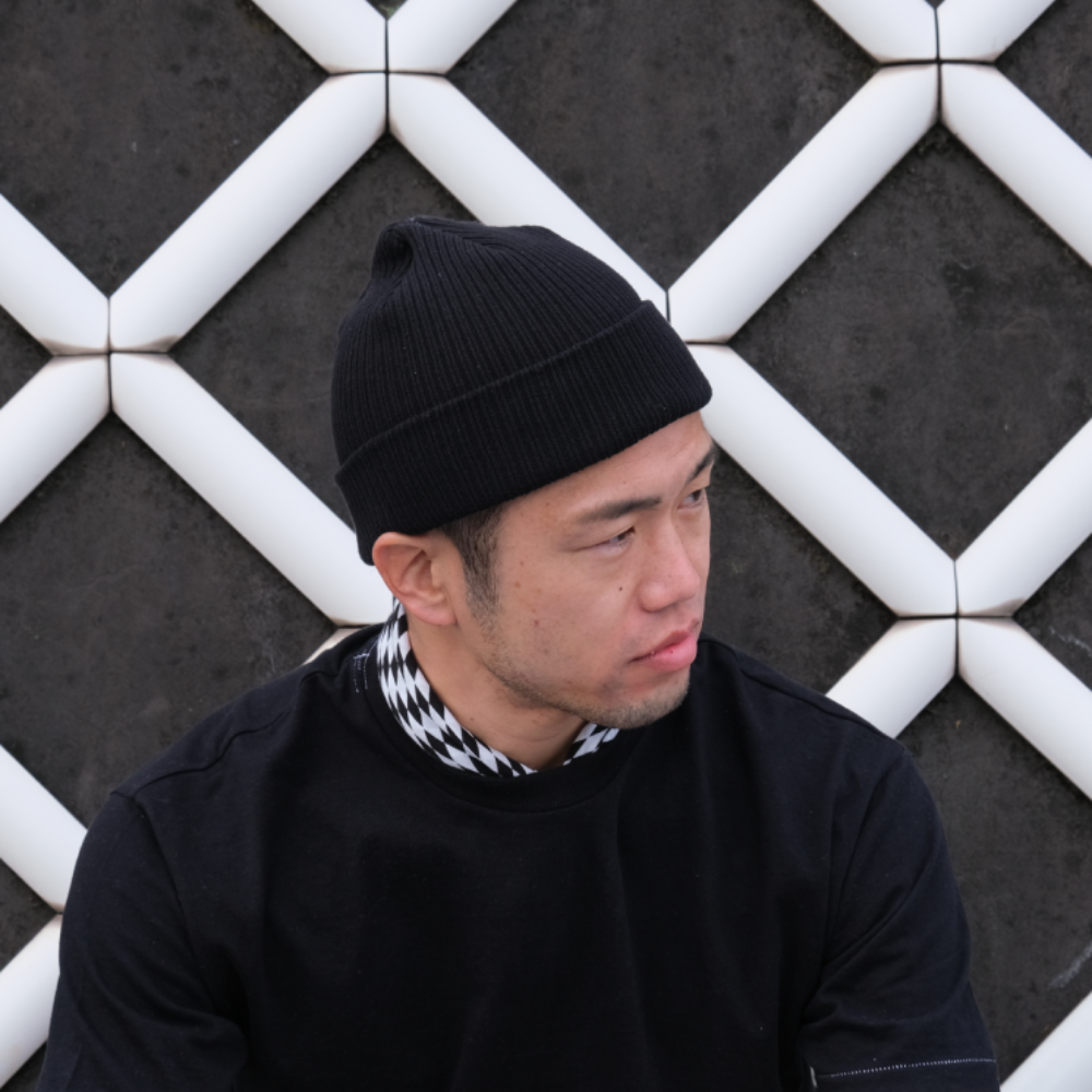 最安 chloma 黒 ニット帽 最安 chloma 黒 ニット帽 MIXED SS KNIT(ONESIZE BLACK): ニット