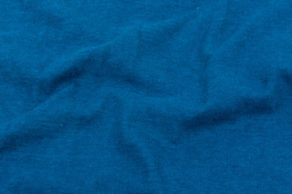 Made-in-Tokyo Tubular T-shirt, Japanese Indigo "Aizome" - Ai (Mid Blue) 