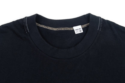 Made-in-Tokyo Tubular T-shirt, Kyoto Black "Kyo Kuromontsuki Zome"