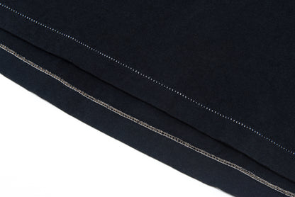 Made-in-Tokyo Tubular T-shirt, Kyoto Black "Kyo Kuromontsuki Zome"