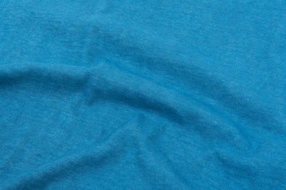 Made-in-Tokyo Tubular T-shirt, Japanese Indigo "Aizome" - Nando (Light Blue) 