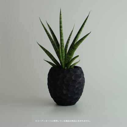 藍染木鉢