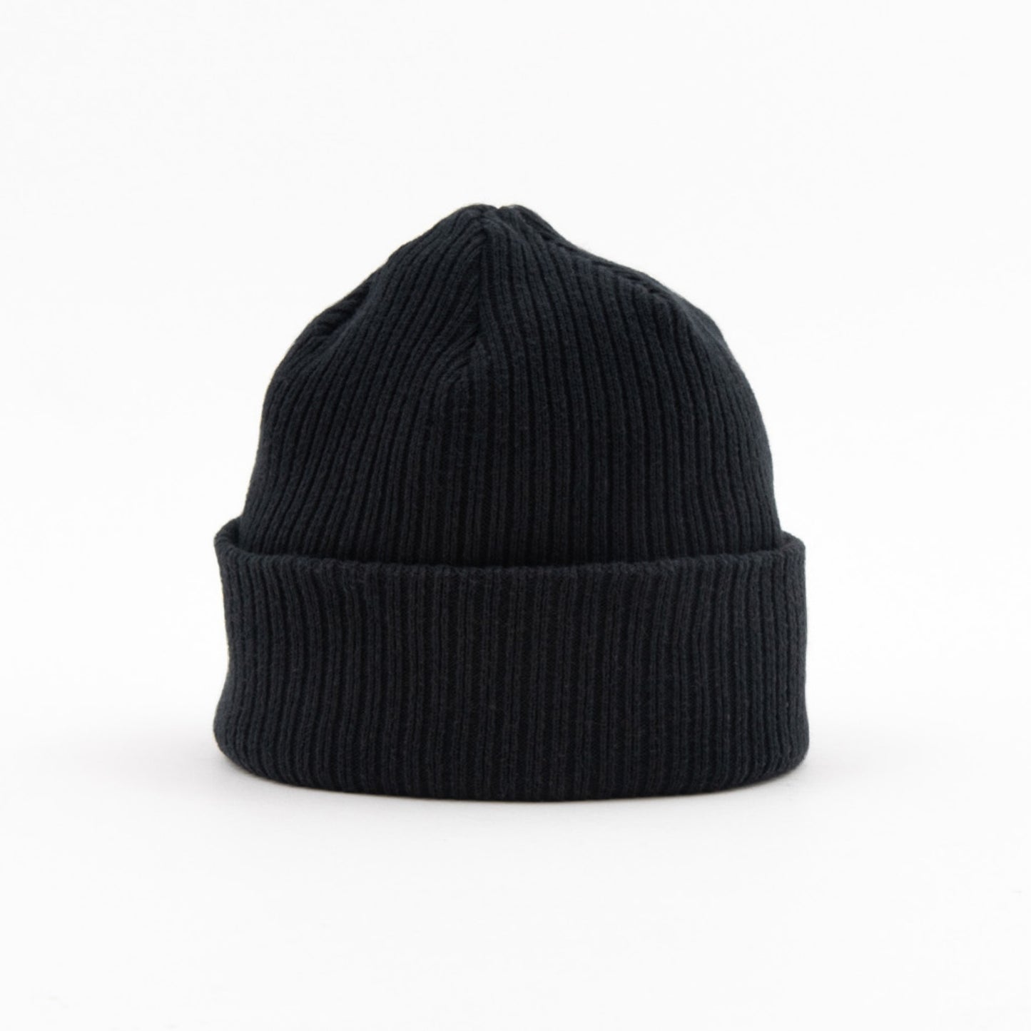 Cotton Knit Cap, Kyoto Black "Kyo Kuromontsuki Zome"