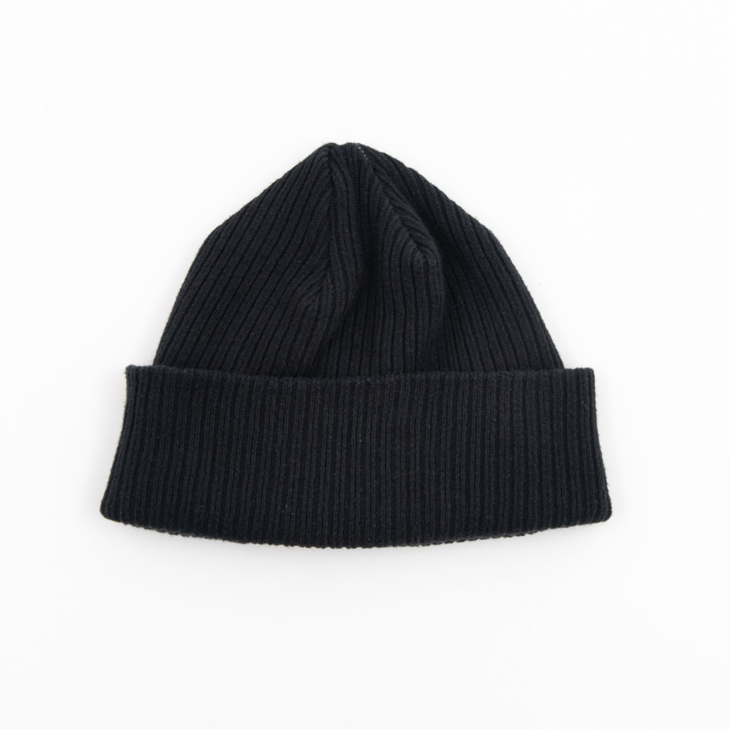 Cotton Knit Cap, Kyoto Black "Kyo Kuromontsuki Zome"