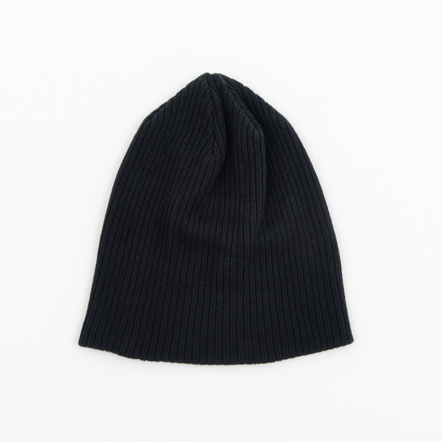 Cotton Knit Cap, Kyoto Black "Kyo Kuromontsuki Zome"