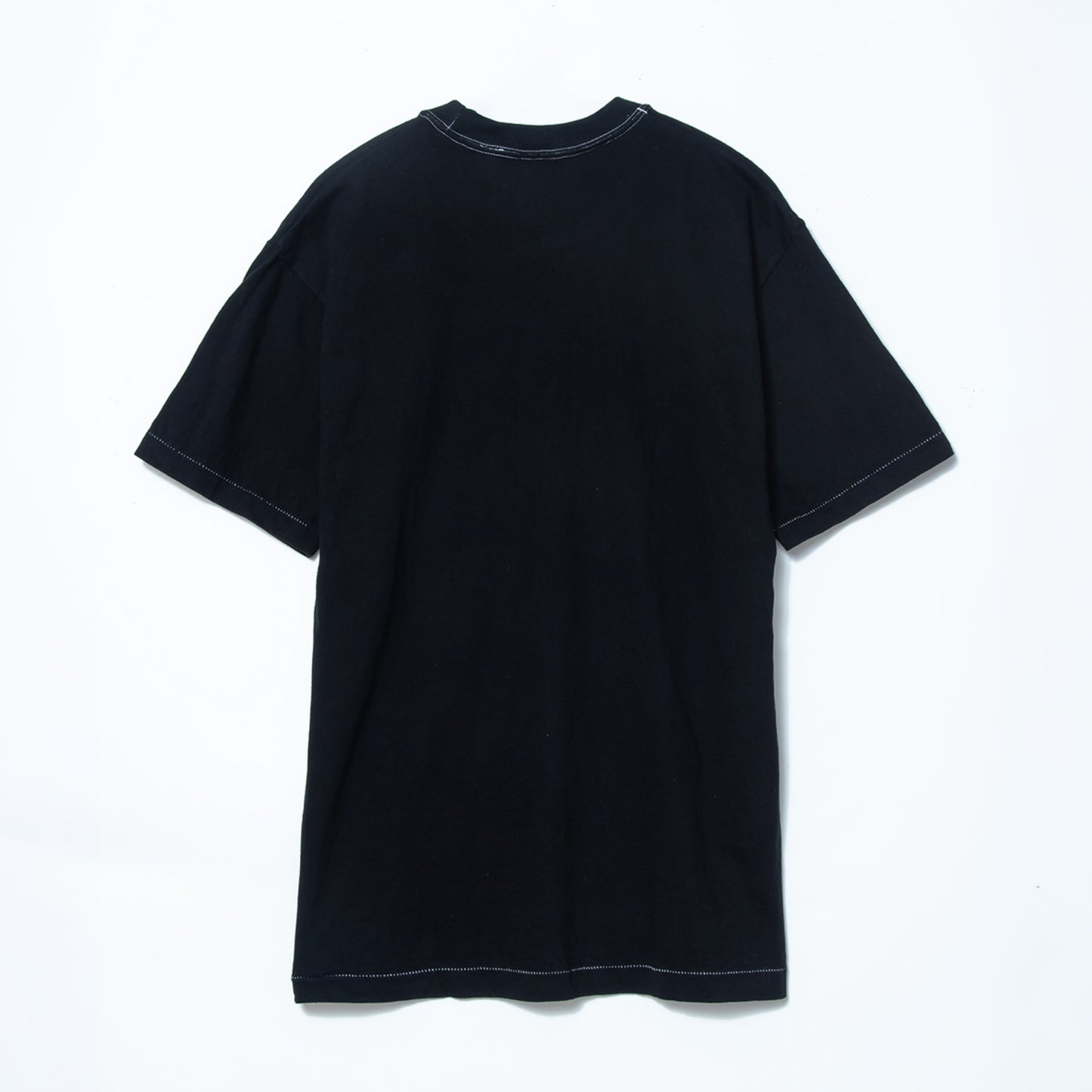 日本製丸胴Tシャツ 京黒紋付染